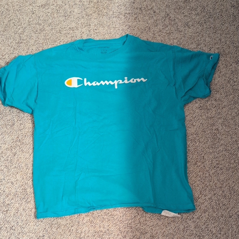 Champion Aqua Blue Tee